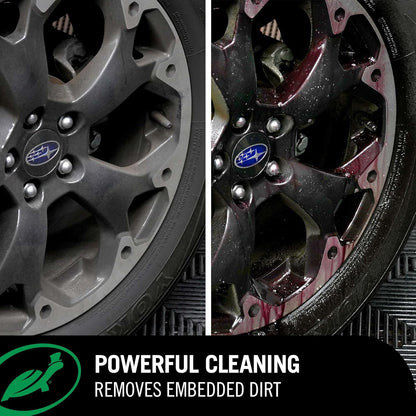 Turtle Wax Hybrid Solutions Rapid Decon Iron Remover, 23 fl oz, Wheel Cleaner, Versatile Iron Remover and Tire Cleaner