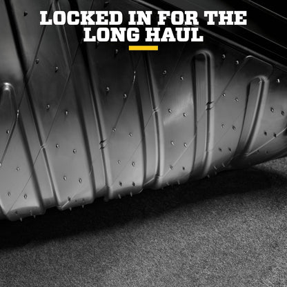 Husky Liners Uni-Fit | Universal Automotive Floor Mats | All Weather Protection for Cars, Trucks, Vans, SUV's | Easy Trim-to-Fit, Black, 4 pcs. - 51509