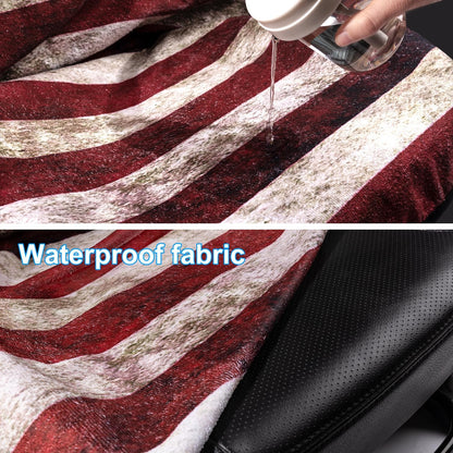 Waterproof Sweating Car Seat Cover for Post Gym Workout, Running, Swimming, Beach and Hiking, Universal Fit Non-Slip Towel Bucket Seat Protector for Cars SUV Trucks, Machine Washable (Grey)