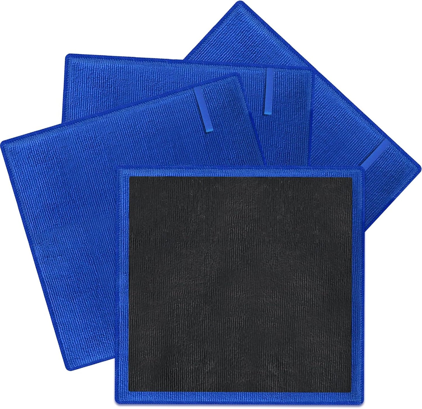 Clay Towel 2 Pack Auto Detailing - Fine Grade Microfiber Car Chamois Towel - DIY Detail Clay Bar Alternative