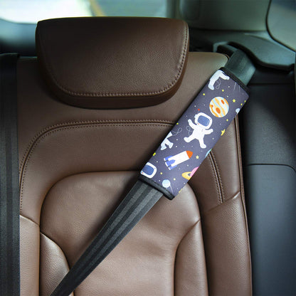 YR Seat Belt Cover for Kids, Soft Comfort Seat Belt Cushion for Children, Cute Cartoon Pattern Car Seat Belt Pads Cover for Girls and Boys, 1 Pack (Cartoon Spider)
