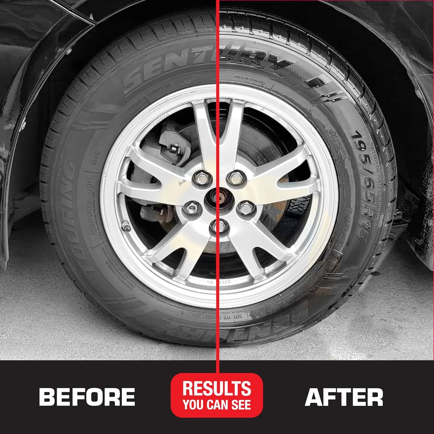 Black Magic 120218 No Scrub All Wheel Cleaner, 23 oz. (Pack of 2) - No Scrubbing Needed, Just Apply, Hose Off and Wipe for Clean Wheels Every Time