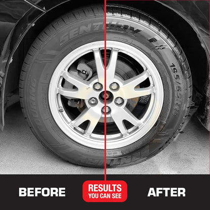 Black Magic 120218 No Scrub All Wheel Cleaner, 23 oz. (Pack of 2) - No Scrubbing Needed, Just Apply, Hose Off and Wipe for Clean Wheels Every Time