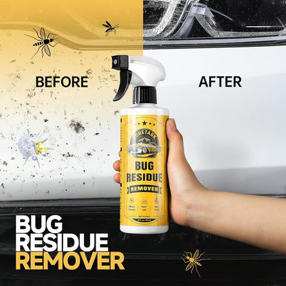 toretark Bug Remover for Cars Exterior - Tree Sap Remover for Cars Exterior, Quickly Dissolves for Water Spot, Bird Poop, Resin, Grease, Tar - PH Neutral, Safe on Paint, Rubber, Chrome, Glass
