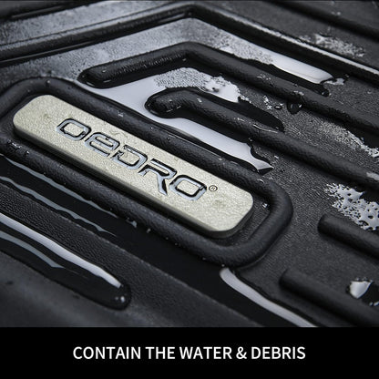 OEDRO Cargo Trunk Liner Fit for 2010-2017 Chevrolet Equinox L/LS/LT/LTZ/Premier& 10-17 GMC Terrain SL/SLE/SLT/Denali, All Weather Custom Fit Anti-Slip Cargo Mat, Black