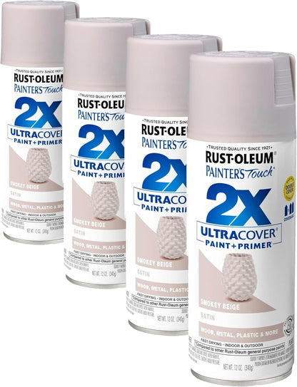 Rust-Oleum 334029 Painter's Touch 2X Ultra Cover Spray Paint, 12 oz, Gloss Clear - Colors E