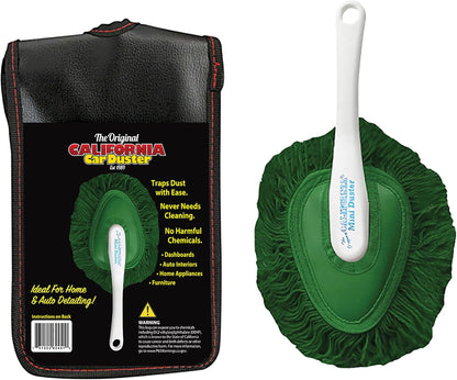 California Car Duster Dash Duster Green 62461 with Storage Bag