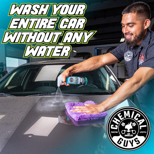 Chemical Guys Swift Wipe Sprayable Waterless Car Wash Spray - Spray and Wipe to Safely Clean and Shine Cars, Trucks, Motorcycles, RV & More, High Lubrication Formula, 128 oz