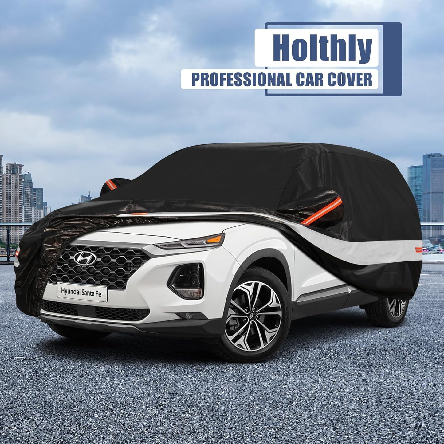 10 Layers Car Cover Custom Fit for Mercedes Benz C Class C250 C300 C43 C63 (1993-2026), Waterproof All Weather for Automobiles, Outdoor Full Cover Sun Dust Rain Protection with Cotton. Black - Colors A