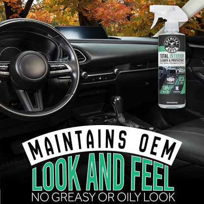 Chemical Guys Total Interior Cleaner Variety Kit With Storage Bag New Car And Black Cherry Scents Microfiber Towels Giftable Car Care Set