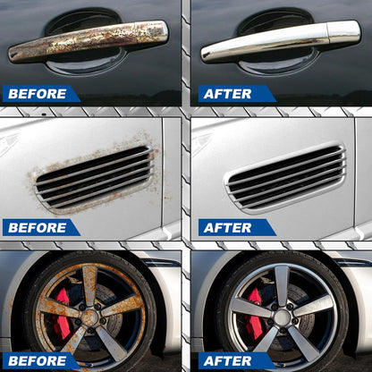 Iron Powder Remover Spray, Car Iron Powder Rust Remover Spray, Automotive Rust Remover Spray 100ml, For Metal, Bikes, Tools, Furniture & Household Surfaces (1 set)