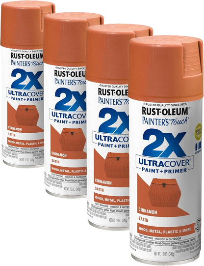 Rust-Oleum 334029 Painter's Touch 2X Ultra Cover Spray Paint, 12 oz, Gloss Clear - Colors F