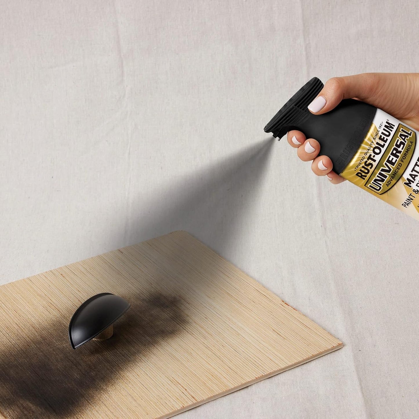 Rust-Oleum 302151 Universal All Surface Clear Topcoat Spray, 11 oz, Dead Flat Clear - Colors B