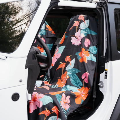 Sprints Athletic Running Towel, Full-Sized, Car Seat Cover - Performance Microfiber (Garden of Races Past)