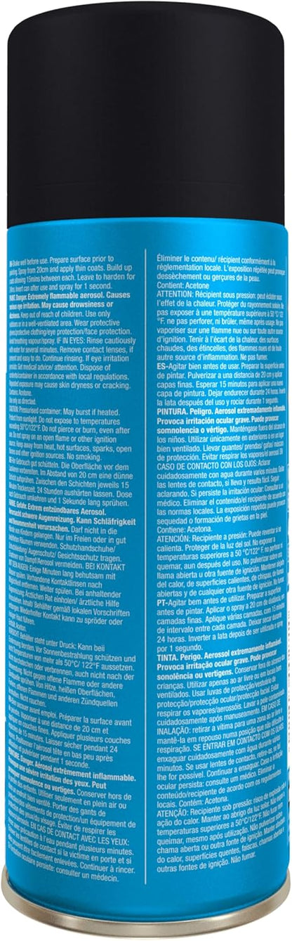 Hycote Black Spray Paint, Gloss Black, 13.5 Oz - Fast Drying, UV & Weather Resistant, Acrylic Formula for Superior Protection – For Automotive & DIY Use, 400ml