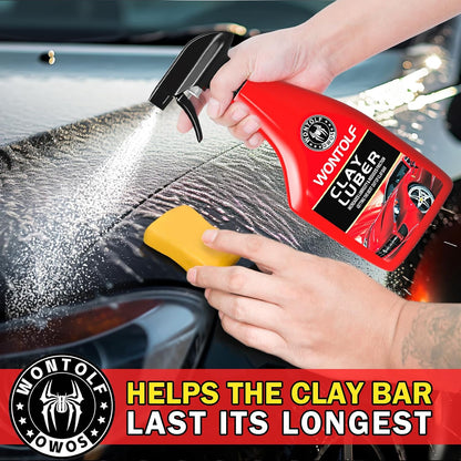 10 Pack Car Clay Bar Kit, Premium Grade Clay Bars Auto Detailing, Clay Luber Synthetic Lubricant, Car Wash Detailing Cleaning Kit for Car, SUV, RV, Truck