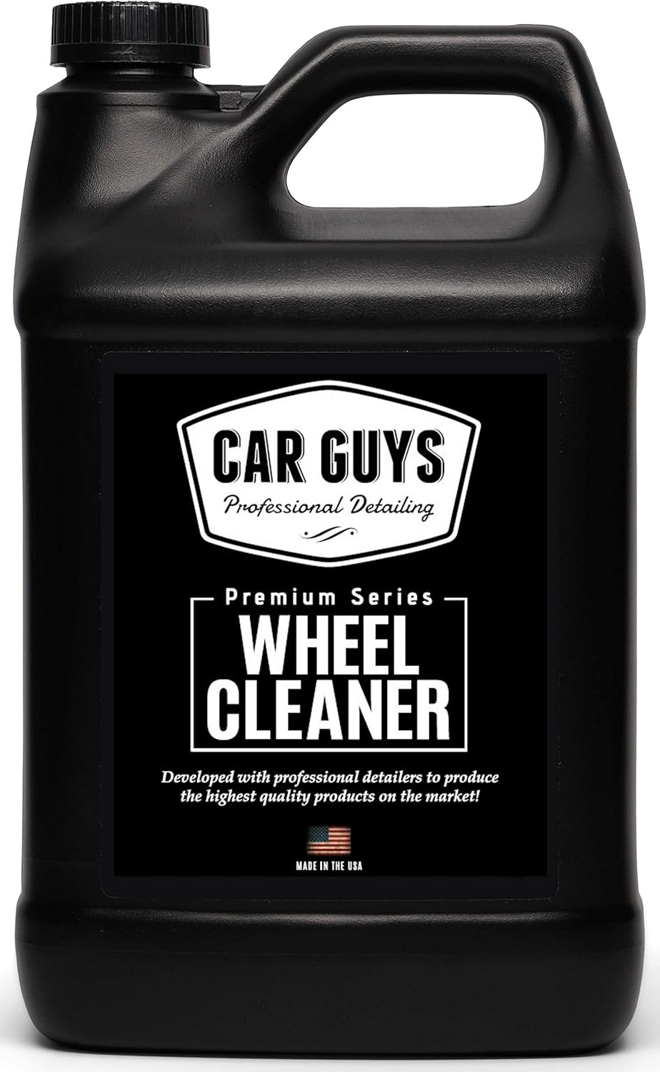 CAR GUYS Wheel Cleaner | Effective Rim and Tire Cleaner | Safe & Versatile Brake Dust Remover for Alloy, Chrome, Aluminum Rims, White Wall Tires, and More! | 18 Oz
