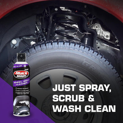 Black Magic 120218 No Scrub All Wheel Cleaner, 23 oz. (Pack of 2) - No Scrubbing Needed, Just Apply, Hose Off and Wipe for Clean Wheels Every Time
