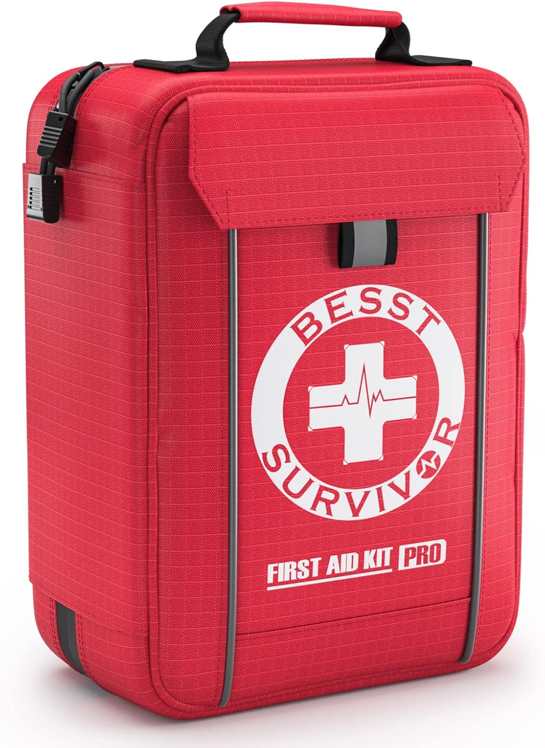 Comprehensive First Aid Kit for Home, Premium Emergency Trauma Kits with Shoulder Strap for Car Camping Gear, Waterproof Survival Kit, Home Essentials, Outdoor Emergency Medical Supplies -324 Piece