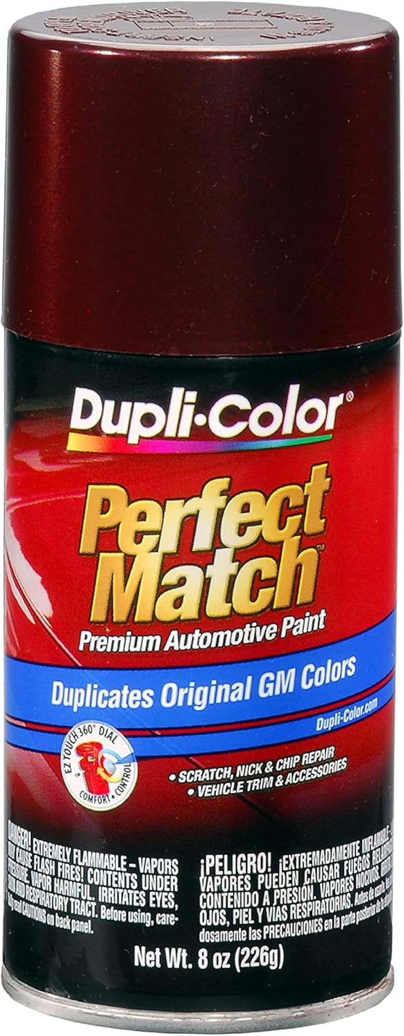 Dupli-Color EBCL01257 Clear Perfect Match Automotive Top Coat - 8 oz. Aerosol - Colors D
