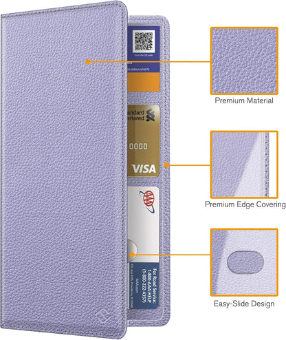 FINPAC Car Registration and Insurance Card Holder, Vehicle Glove Box Card Organizer Wallet Automobile Accessories for License