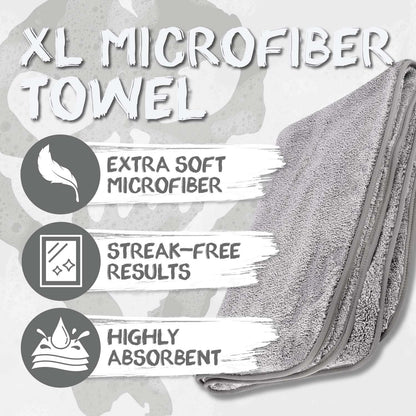 Voodoo Ride ® VR-1019 Extra Large Premium Microfiber Drying Towel