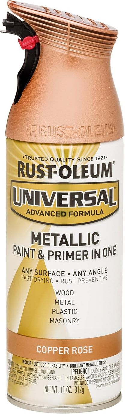Rust-Oleum 302151 Universal All Surface Clear Topcoat Spray, 11 oz, Dead Flat Clear - Colors B