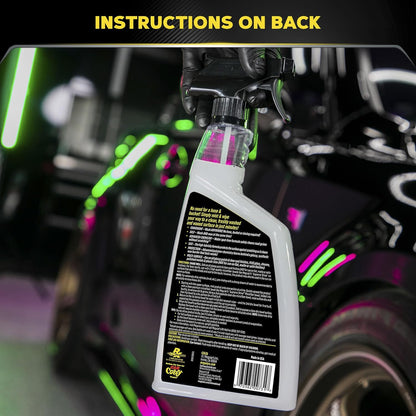 Meguiar's Ultimate Waterless Wash & Wax 6 Pack (6 x 26 oz Bottles) Spray Car Wash and Wax in One Waterless Car Wash Spray for Cars Hose Free Scratch-Reducing Cleaning Clear Coat Safe Exterior Detailer