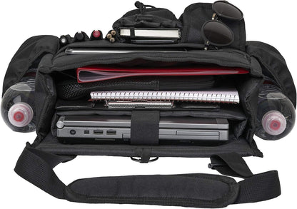Tidify Car Front Seat Organizer [2025 UPDATED] with Dedicated Tablet and Laptop Storage Stabilizing Side Straps Soft Adjustable Shoulder Strap and Hardened Buckles Your Office Away from Office.