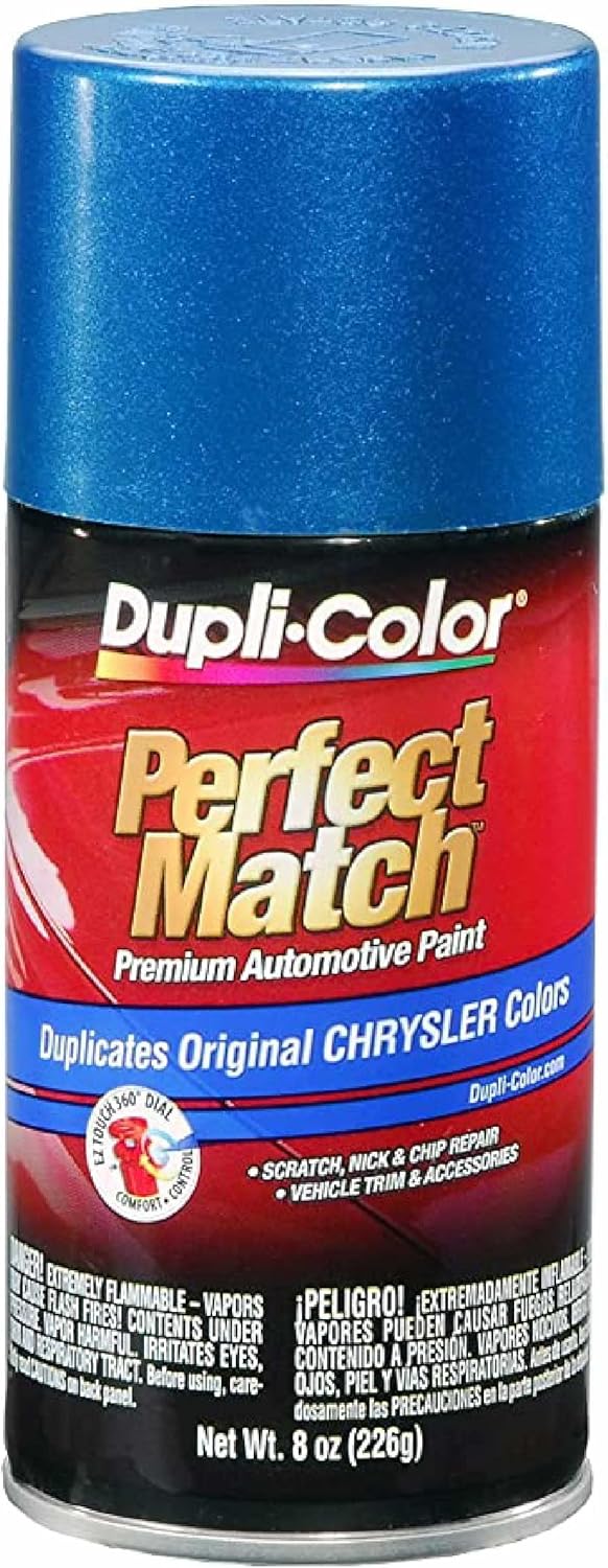 Dupli-Color EBCL01257 Clear Perfect Match Automotive Top Coat - 8 oz. Aerosol - Colors A