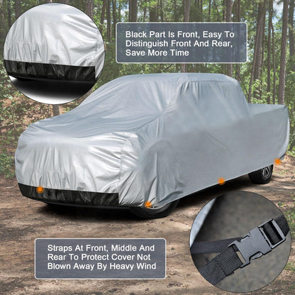 Kayme Sedan Car Cover Waterproof All Weather for Automobiles - See Vehicle Size Chart for Accurate Fit - Outdoor Full Exterior Cover Sun Rain Snow UV Protection with Zipper. Size A4 (See Size Chart)