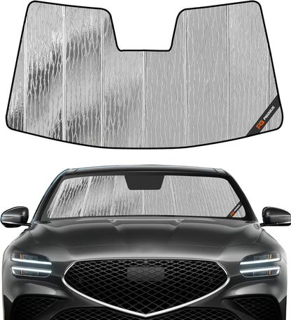 Pigenius Windshield Sun Shade for Genesis G80 2017-2020 Front Window Sunshade - AstraGuard