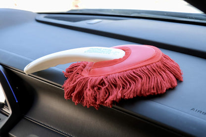 The Original California Car Duster Detailing Kit with Plastic Handle, Model Number: 62445 , Red