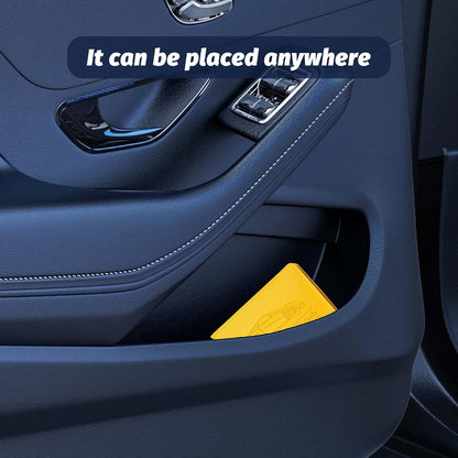 Car Registration and Insurance Holder, Leather Vehicle Document Card Glove Box Organizer, Essential Small Auto Driver License Case, Universal Automotive Interior Accessories(Black)