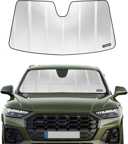 Pigenius Windshield Sunshade for Audi Q5/SQ5 2018-2025, Q5 Sportback/SQ5 Sportback 2021-2025, Q5 PHEV 2020-2025 - AstraGuard