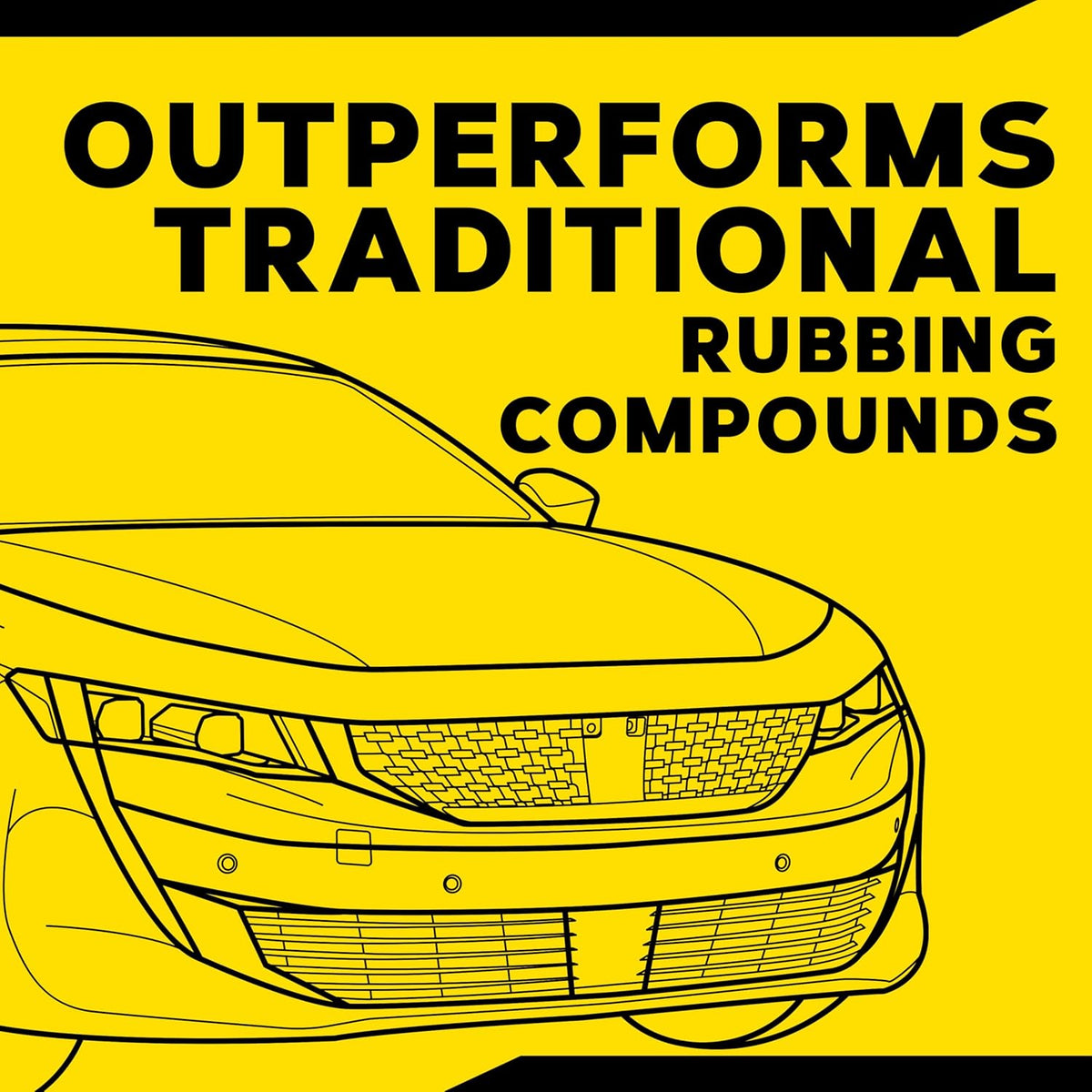 Meguiar's Ultimate Compound 6 Pack - for Metals, Painted Surfaces, Plastics - Fine Zirconia Alumina