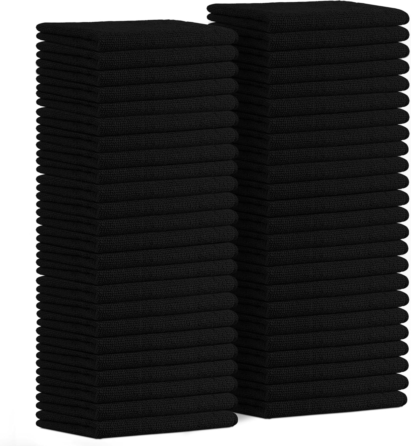 Avalon Towels Microfiber Cleaning Cloths (Value Pack of 36) - Size 16 x 16 Inches, Highly Absorbent Cleaning Rags, Lint Free, Reusable and Washable, Microfiber Towels for Cars
