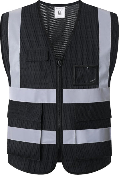 Reflective Safety Vest for Men Women Construction Vest Meet ANSI/ISEA Standard