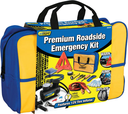 Performance Tool W1555 Deluxe Roadside Emergency Assistance Kit With Jumper Cables
