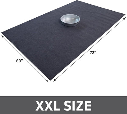 Drymate XL Oil Spill Mat (36" x 59"), Premium Absorbent Oil Pad, Reusable, Washable, Durable, Waterproof Backing Contains Liquids, Protects Garage Floor Surface (USA Made)