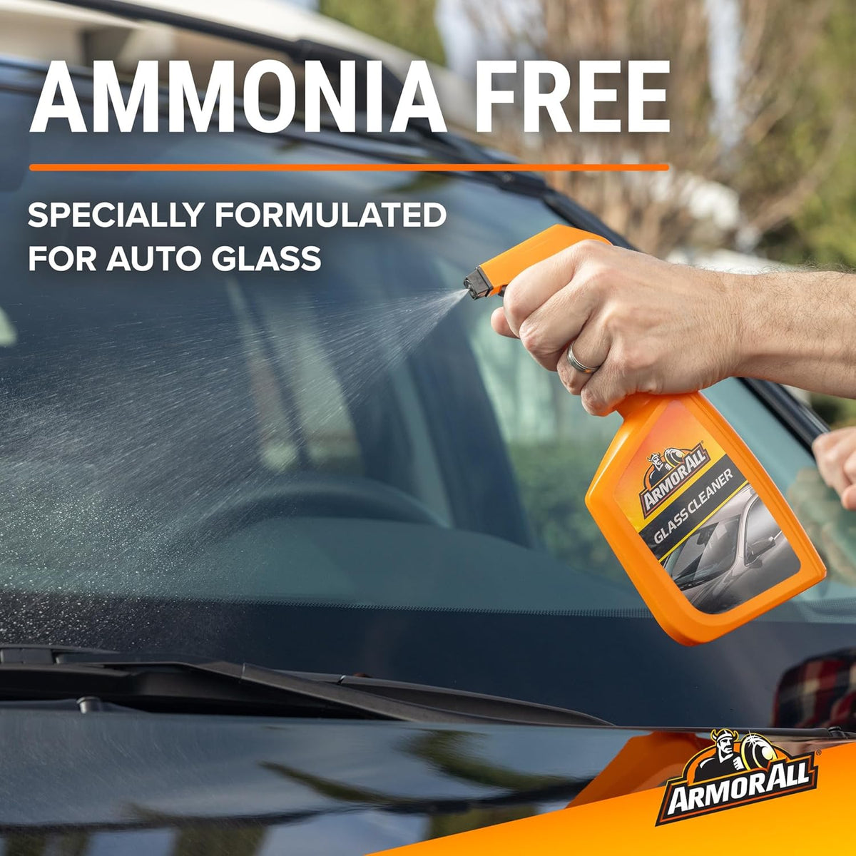 Armor All Liquid Auto Glass Cleaner by Armor All, Glass Cleaners for Cars, Trucks, 22 Fl Oz Each