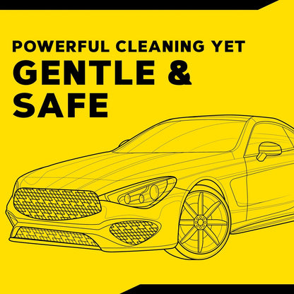 Meguiar's Hot Rims Aluminum Wheel Cleaner, Deep Foaming Rim Cleaner Spray Formulated to Effectively Clean Uncoated Polished Aluminum, Anodized, and Powder-Coated Wheels, 24 Oz