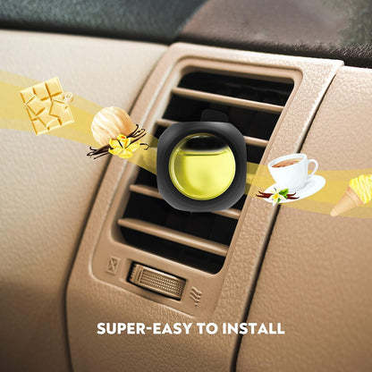 DRIVEJOY Car Air Freshener Vent Clips, 8 PK, 6 Ocean, 2 New Car Scent, Long Lasting Air Fresheners for Men & Women, Up to 240 Days, Odor Eliminator