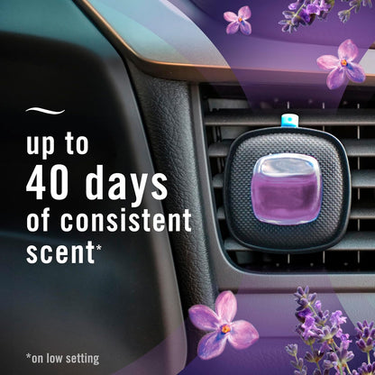 Febreze Car Mountain Scent Air Freshener Vent Clip, .07 oz, 2 Count