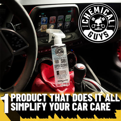 Chemical Guys Nonsense, Odorless Cleaner For Car Interior and Exterior All Purpose Cleaning Spray for Vinyl, Rubber, Plastic, Carpet, Upholstery, and Engine Bays Foaming Deep Cleaning Formula 16 oz