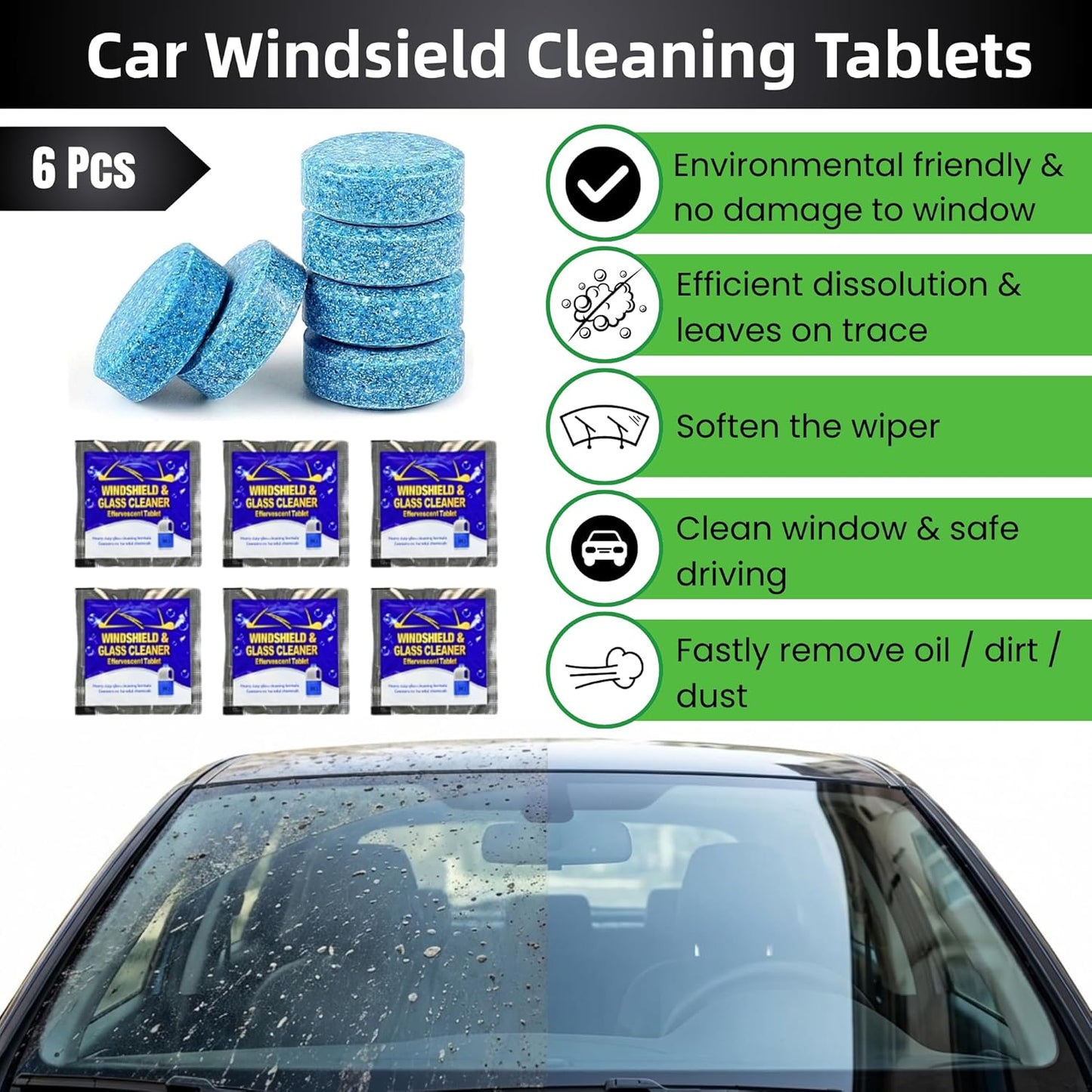 26Pcs Car Detailing Kit – Car Cleaning Kit, Car Wash Kit, Car Detailing Brush Set, Drill Brush Attachments for Cleaning, Car Cleaning Supplies for Interior, Exterior, Wheels, Green