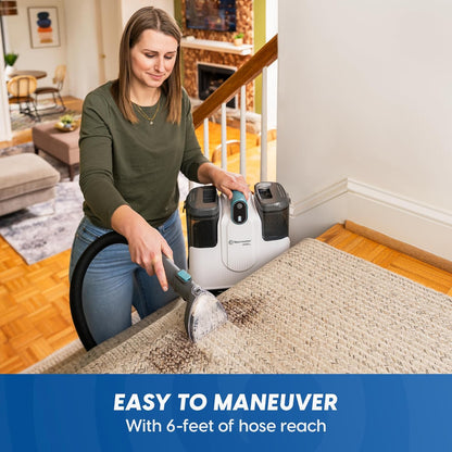 Vacmaster SCB301 400 Series Portable Carpet & Upholstery Spot Cleaner Machine, 15Kpa Power Suction with Versatile Tools for Pets, Area Rugs and Couches