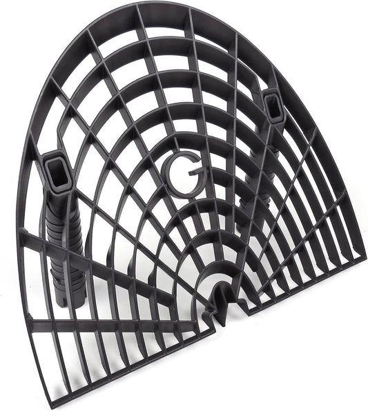 Grit Guard Washboard Bucket Insert, Removes Dirt from Wash Mitt for Car Detailing, Attaches to Grit Guard Insert, Fits Most 3-6 Gallon Car Wash Buckets - Black - Made in the USA