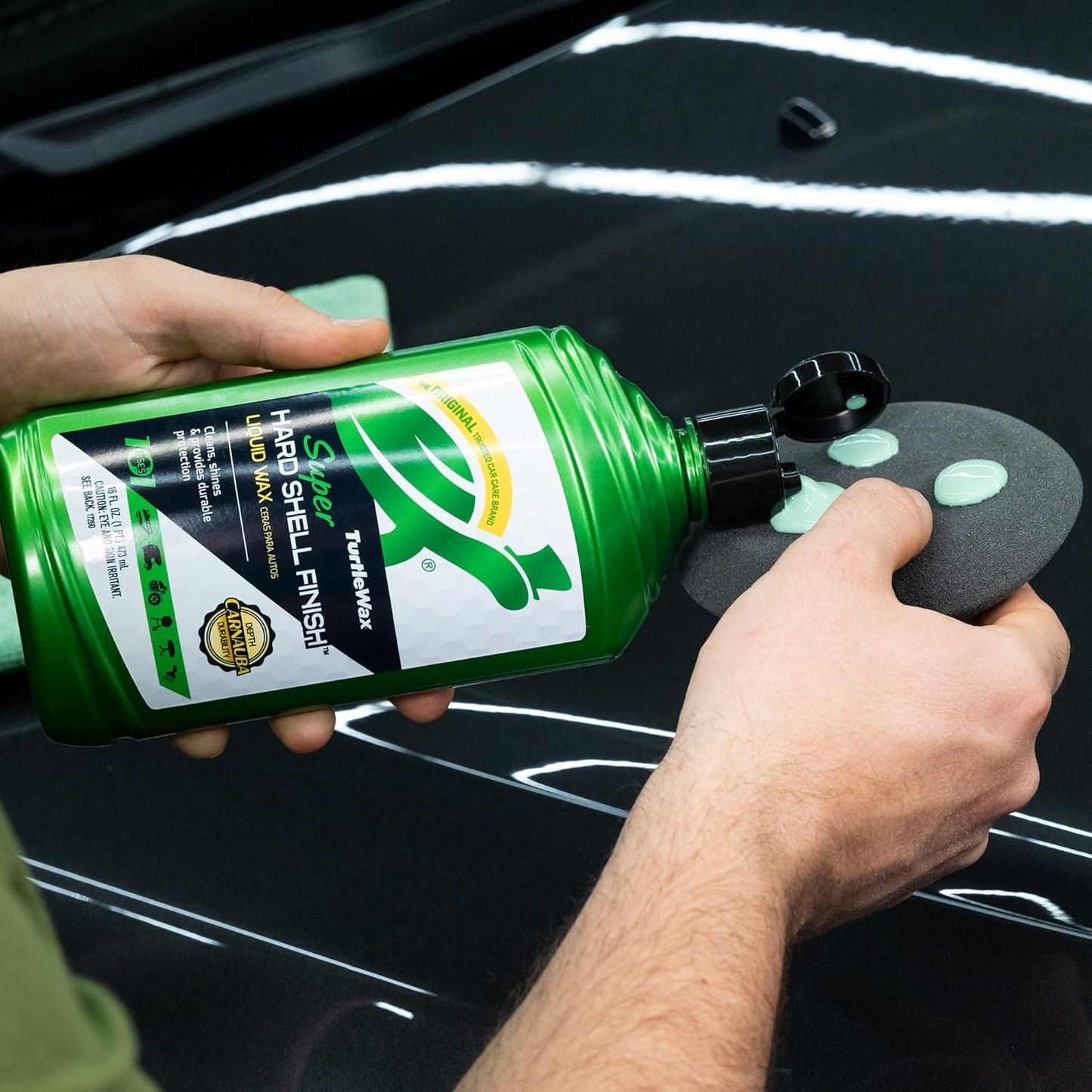 Turtle Wax T-222R Super Hard Shell Paste Wax - 14 Fl Oz.
