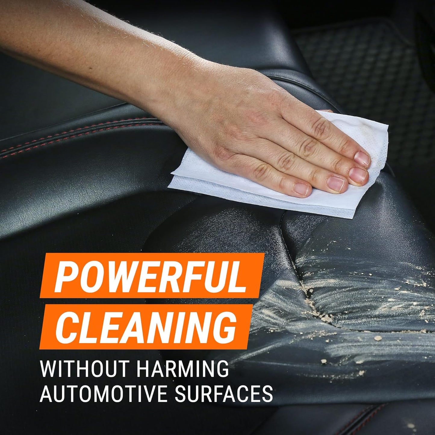 Armor All Interior Car Cleaning Wipes, 25 Count Canister, Powerful Cleaning for Dashboards, Vinyl, Clear Plastics, Carpet and Fabric